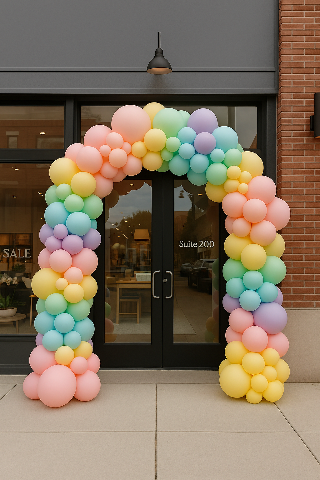 Door Balloons Arch 20ft
